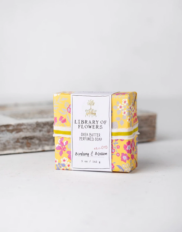 Library of Flowers Shea Butter Soap