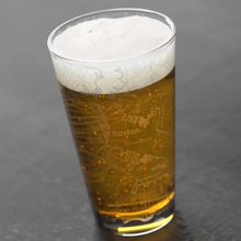 Load image into Gallery viewer, JP Map Pint Glass