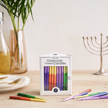 Load image into Gallery viewer, Hanukkah Candles - Tri-Color Multi