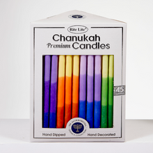 Load image into Gallery viewer, Hanukkah Candles - Tri-Color Multi