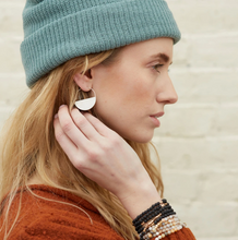 Load image into Gallery viewer, Lunar Hoop Sterling Silver