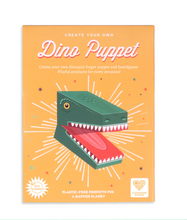 Load image into Gallery viewer, Create Your Own Dino Finger Puppets