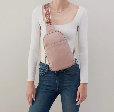 Blush Cass Crossbody Sling Bag