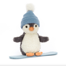 Load image into Gallery viewer, Peanut Penguin Snowboarding