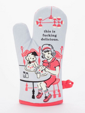 Load image into Gallery viewer, Fucking Delicious Oven Mitt
