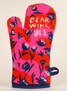 Blue Q Oven Mitts Dear Wine, Yes