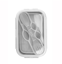 Load image into Gallery viewer, Collapsible Lunch Container Grey