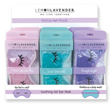 Load image into Gallery viewer, Lemon Lavender Gel Eye Mask
