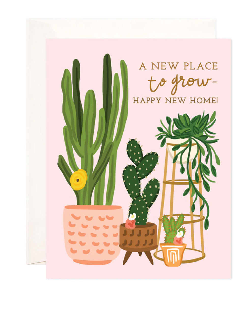 New Place To Grow Housewarming Card