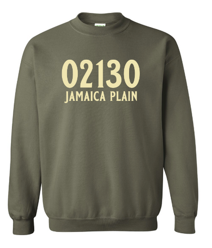 Olive 02130 Crew Sweatshirt