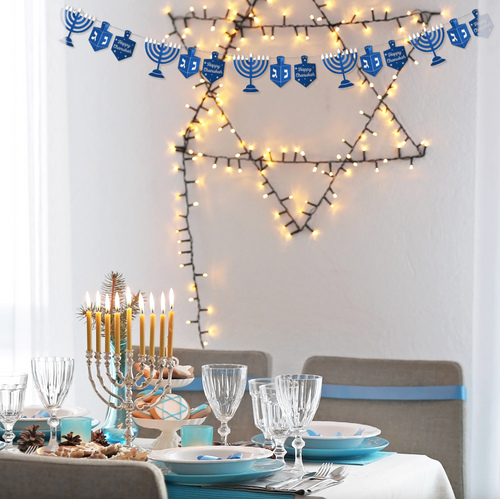 Hanukkah Foil Garland