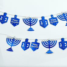 Load image into Gallery viewer, Hanukkah Foil Garland
