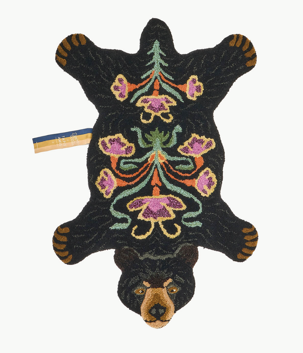 Small Rug Black Bear
