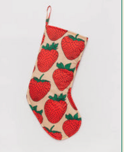 Holiday Stocking Strawberry