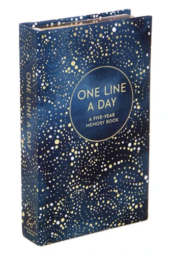 Celestial One Line A Day Memory Book