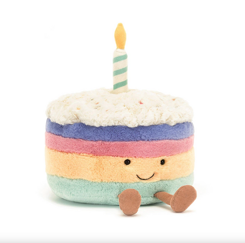 Amusables Rainbow Birthday Cake