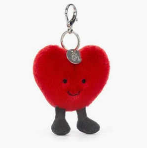 Heart Bag Charm