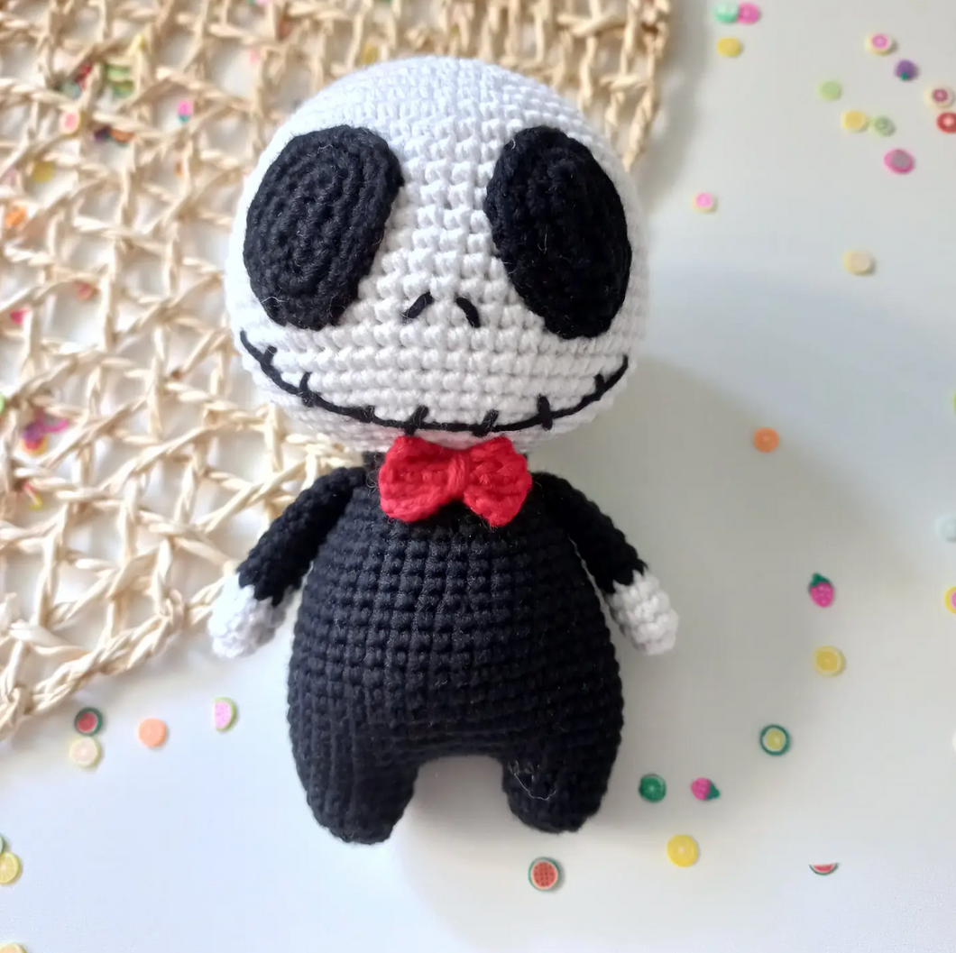 Crochet Dapper Jack Skeleton