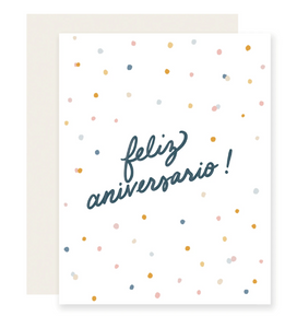 Aniversario Dots Card