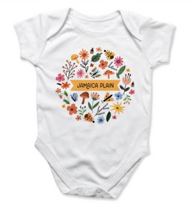 Cotton Baby Onesie - Meadow JP