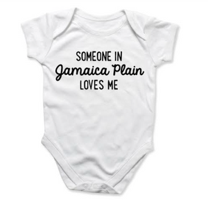 Cotton Baby Onesie - Someone in JP Loves Me