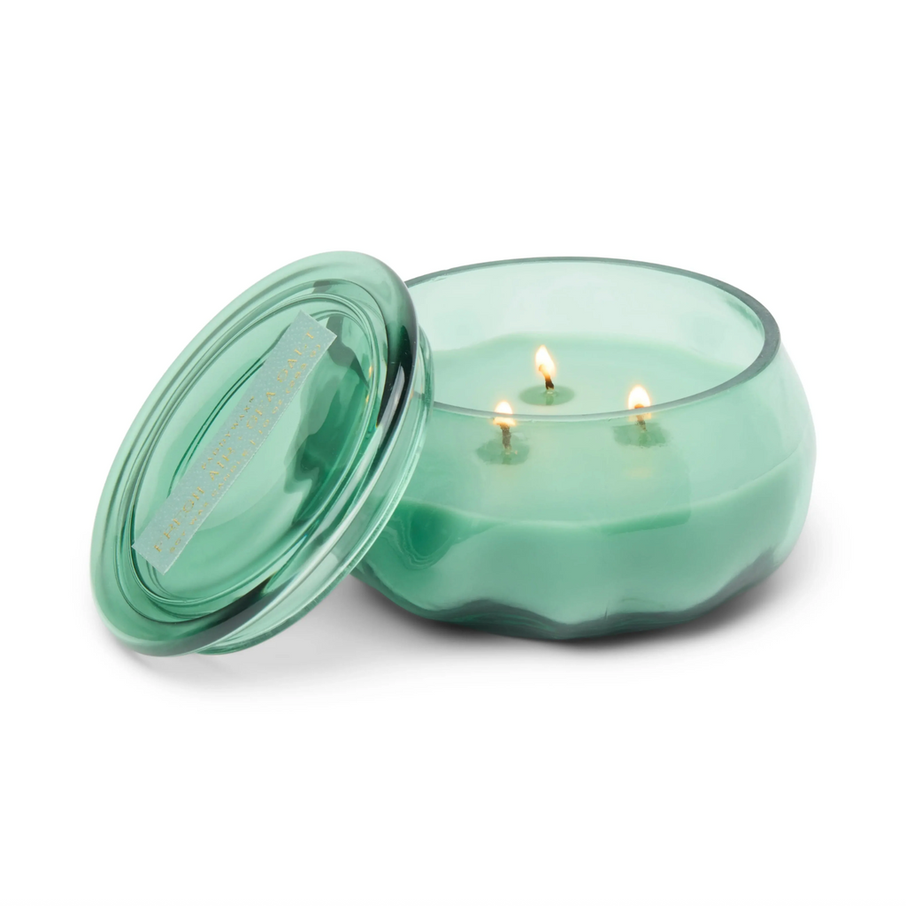 Basalt 10oz Glass Candle - Fresh Air