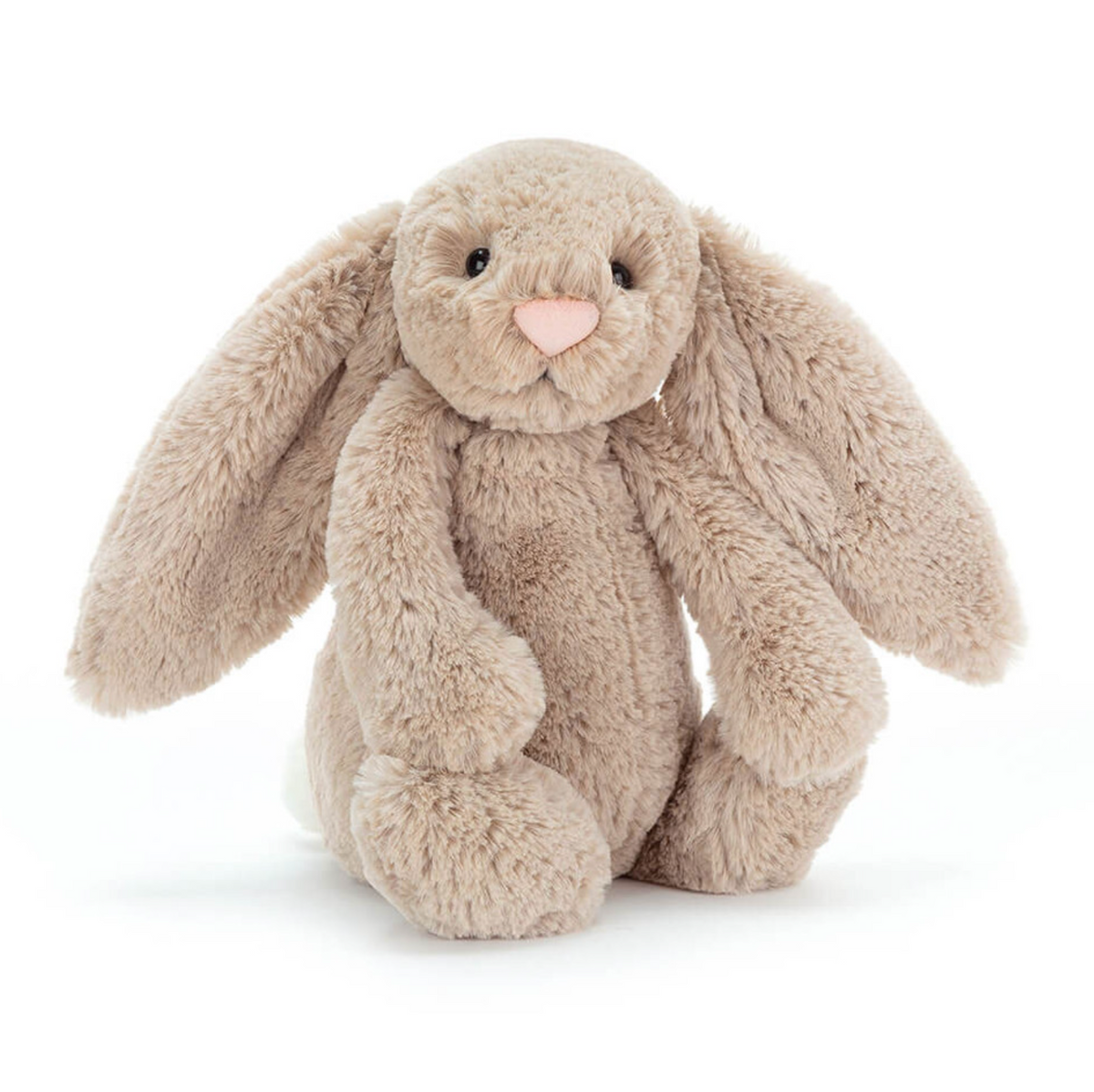 Bashful Beige Stuffed Bunny - Medium