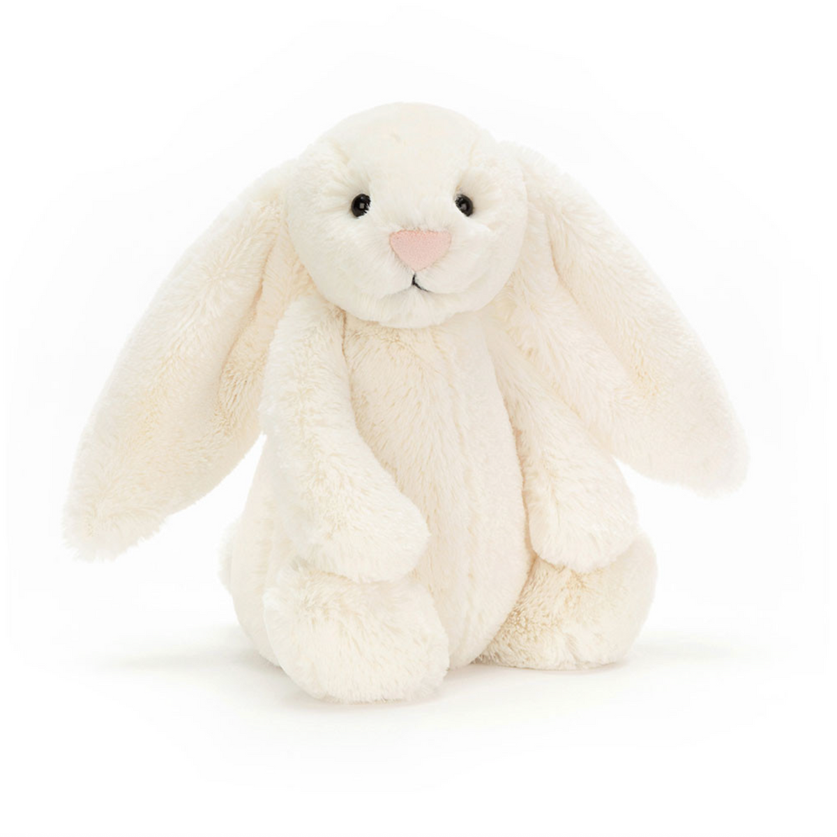 Bashful Cream Stuffed Bunny - Medium
