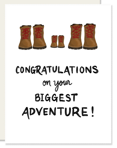 Biggest Adventure Baby Card