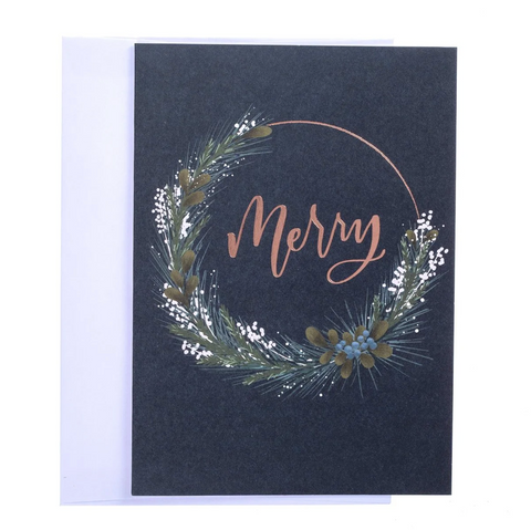 Boxed Cards - Merry Wreath