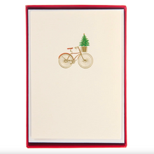 Load image into Gallery viewer, Petite Boxed Cards - Bike With Basket
