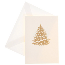 Load image into Gallery viewer, Petite Boxed Cards - Gold Tree
