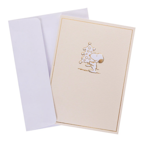 Petite Boxed Cards - Peanuts Tree