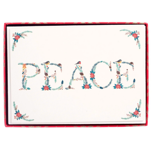 Boxed Cards - Peace Foilage