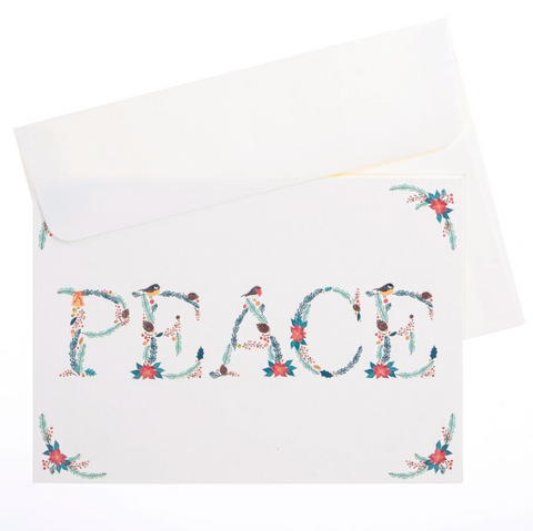 Boxed Cards - Peace Foilage
