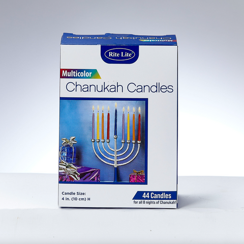 Mini Hanukkah Candles - Assorted Colors
