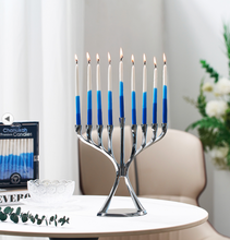 Load image into Gallery viewer, Hanukkah Candles - Blue Multi
