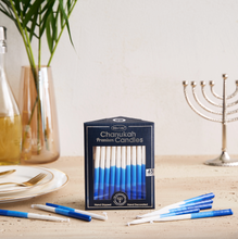 Load image into Gallery viewer, Hanukkah Candles - Blue Multi

