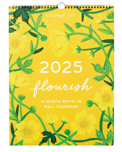 Flourish 2025 Wall Calendar