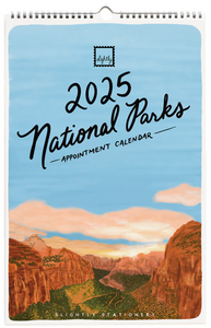 2025 National Parks Hanging Calendar