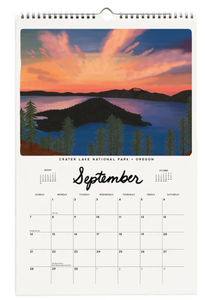 2025 National Parks Hanging Calendar