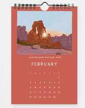 Load image into Gallery viewer, 2025 Mini National Parks Calendar
