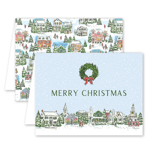 Christmas Village Card