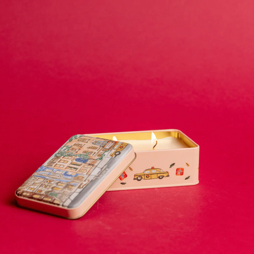 Holiday Tin Candle