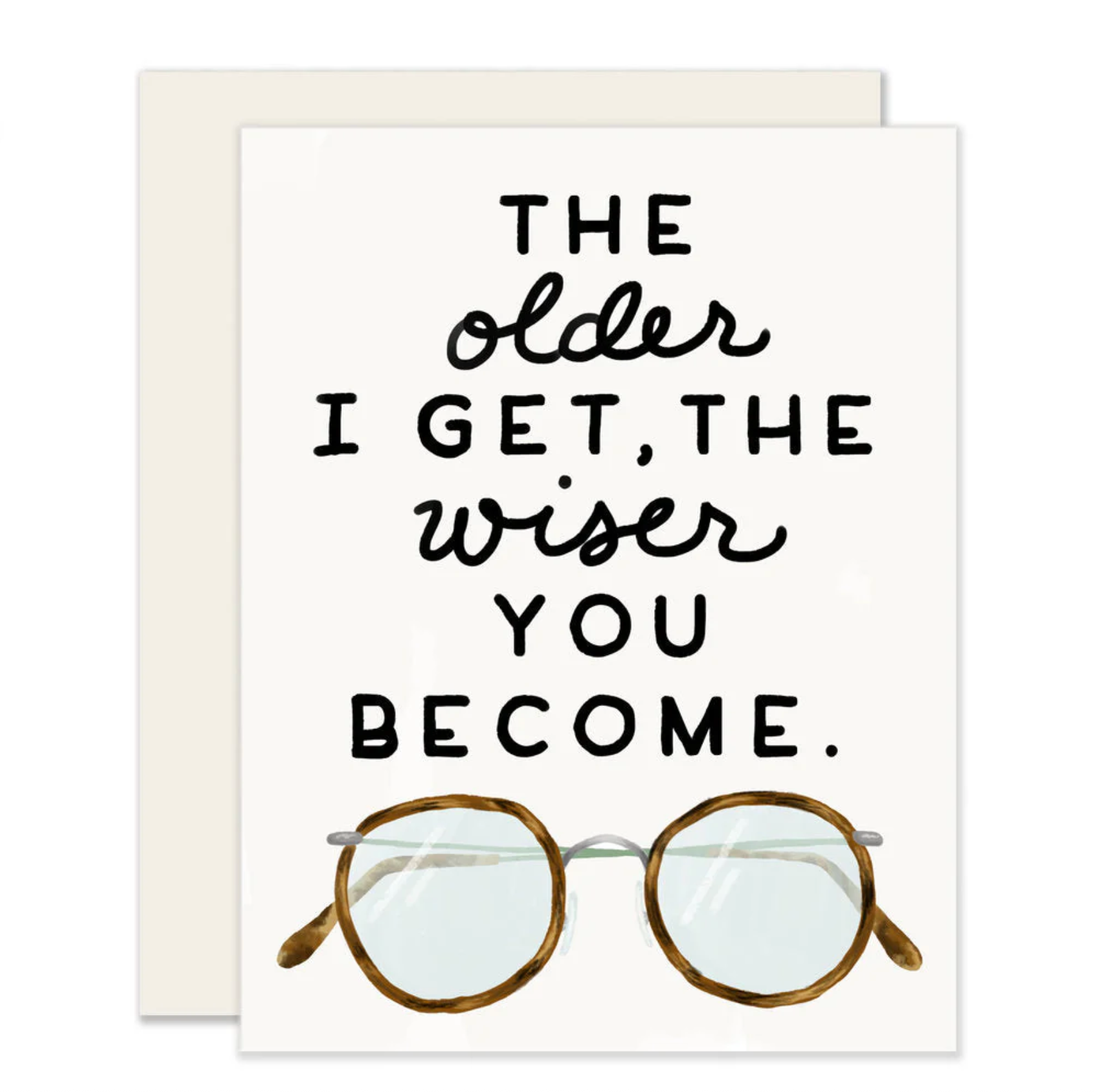 Older & Wiser Father's Day Card