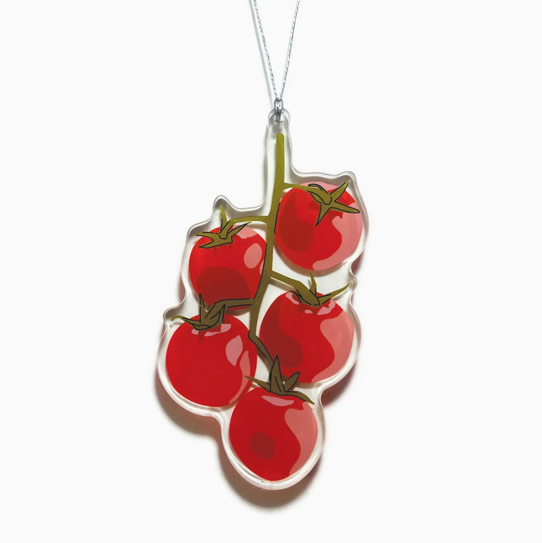 Acrylic Ornament - Tomatoes On the Vine