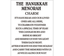 Load image into Gallery viewer, Individual Charm - Menorah

