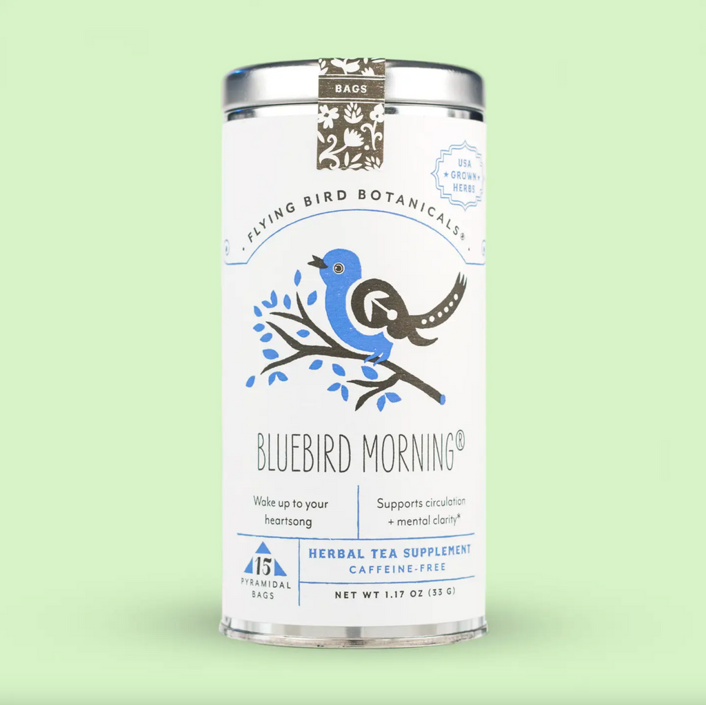 15 Tea Bag Tin - Bluebird Morning