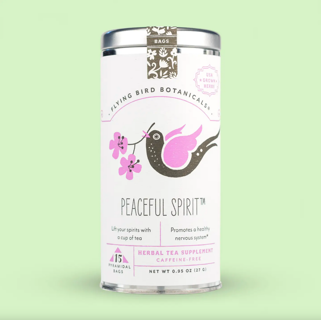 15 Tea Bag Tin - Peaceful Spirit