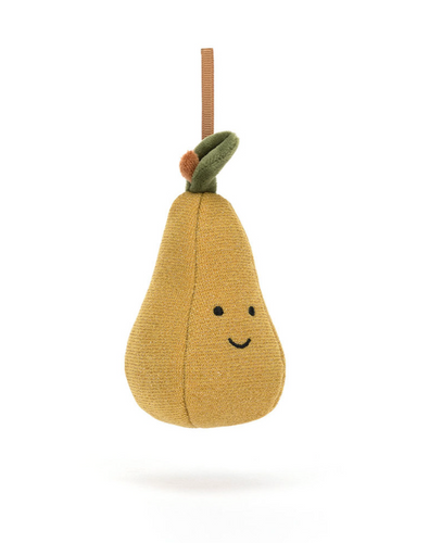 Festive Folly Pear Ornament Jellycat